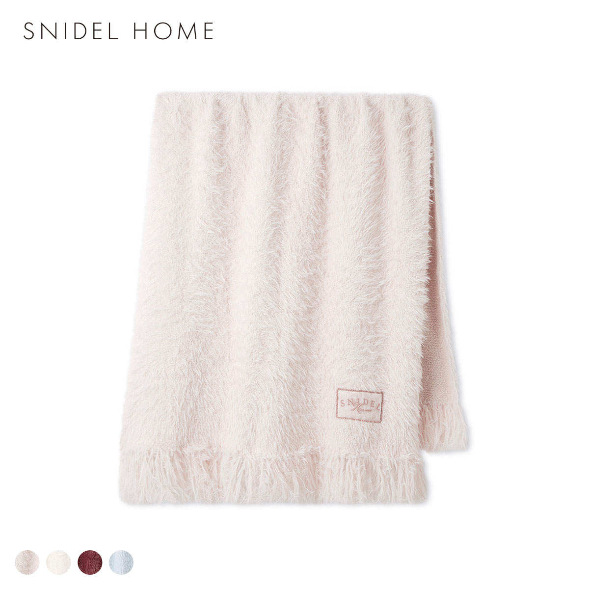 スナイデルホーム シャギーマフラーブランケット SNIDEL HOME