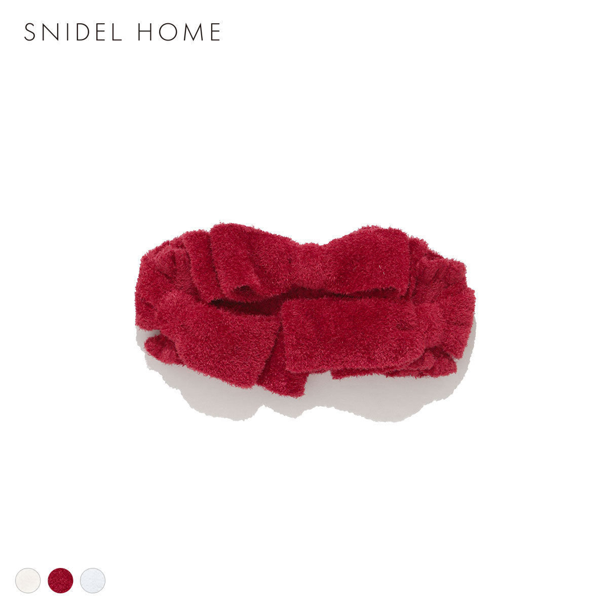 スナイデルホーム ニットヘアターバン SNIDEL HOME(RE-レッド-Free)