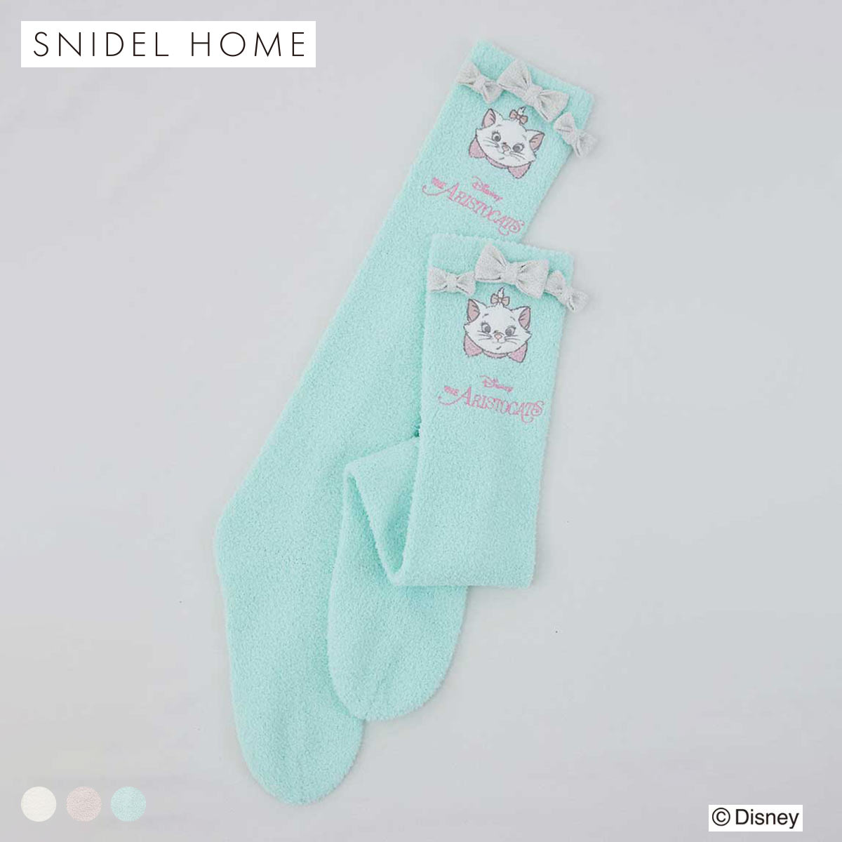 スナイデルホーム The Aristocats ハイソックス SNIDEL HOME(MI-ミント-Free)