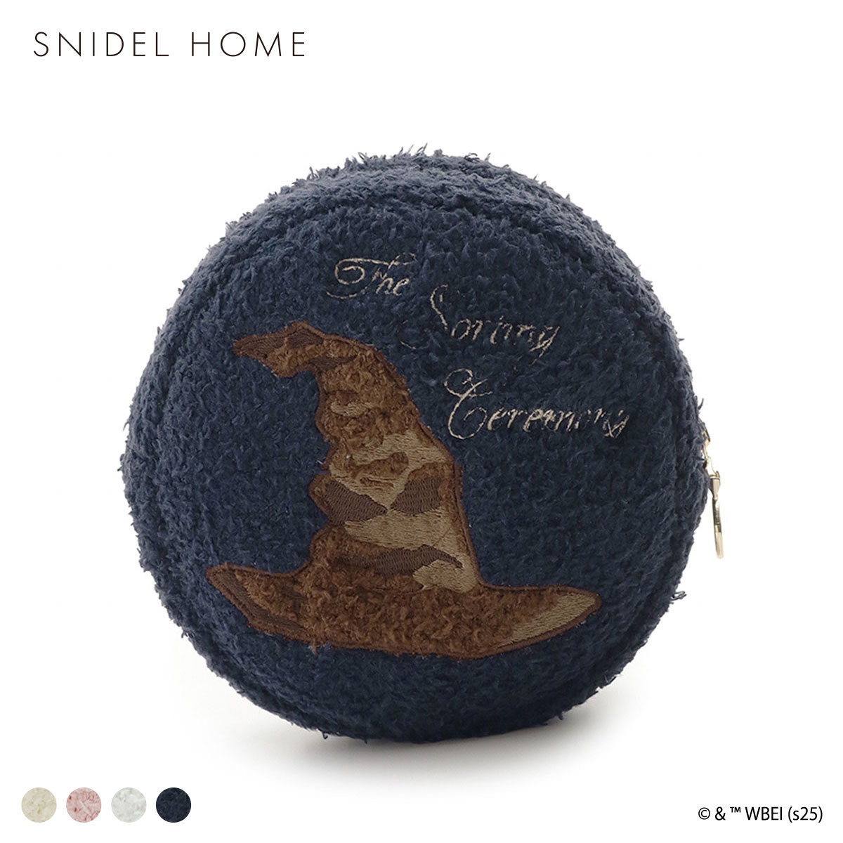 スナイデルホーム Harry Potter ニットポーチ SNIDEL HOME ハリー・ポッター(NV-ネイビー-Free)