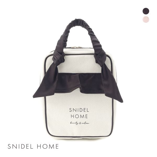 スナイデルホーム キャンバストラベルポーチ  SNIDEL HOME