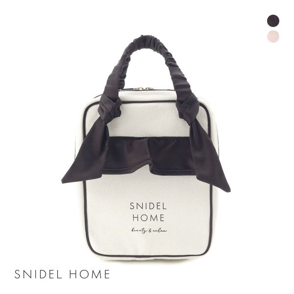 スナイデルホーム キャンバストラベルポーチ  SNIDEL HOME