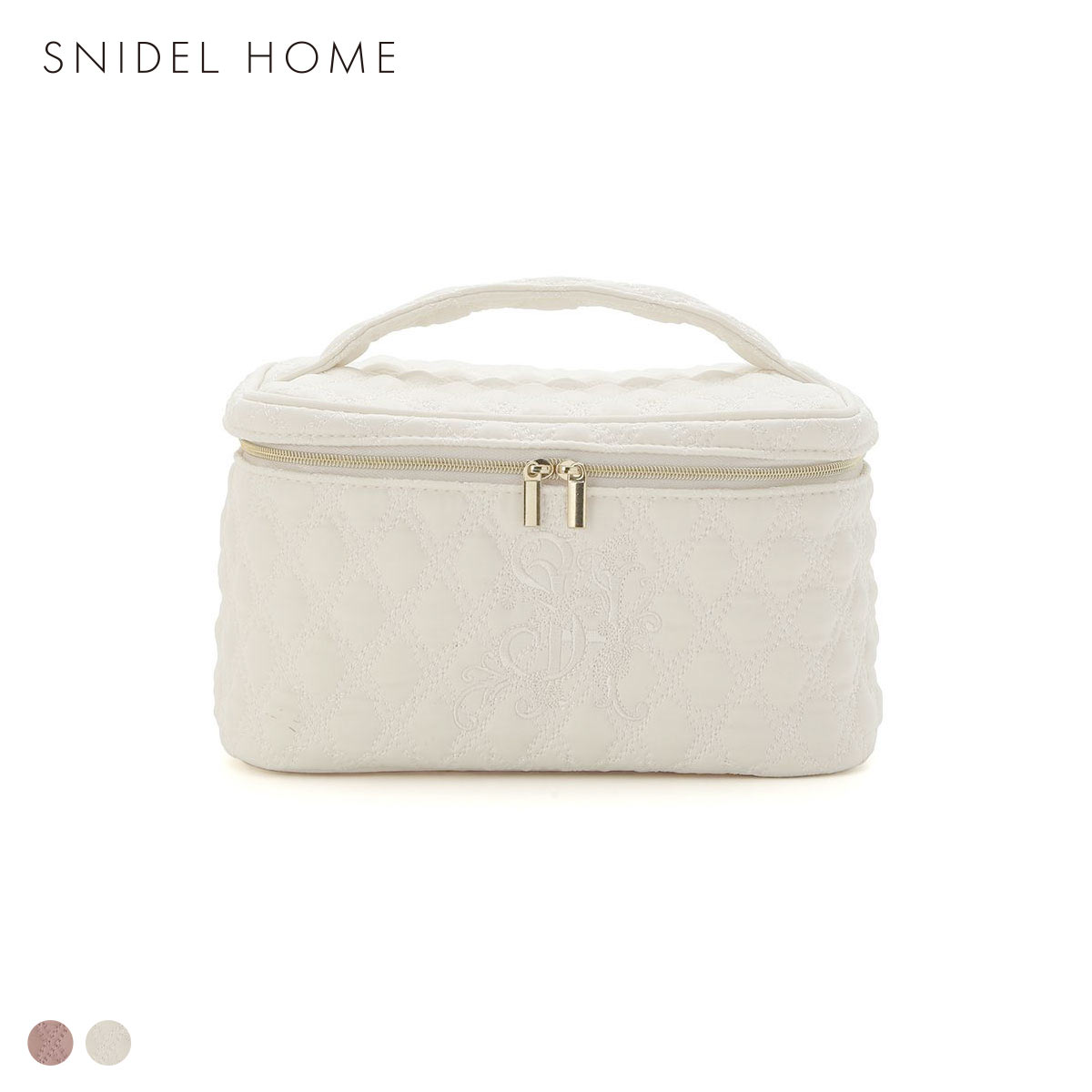 スナイデルホーム SNIDEL HOME キルティングポーチ(OW-オフホワイト-Free)