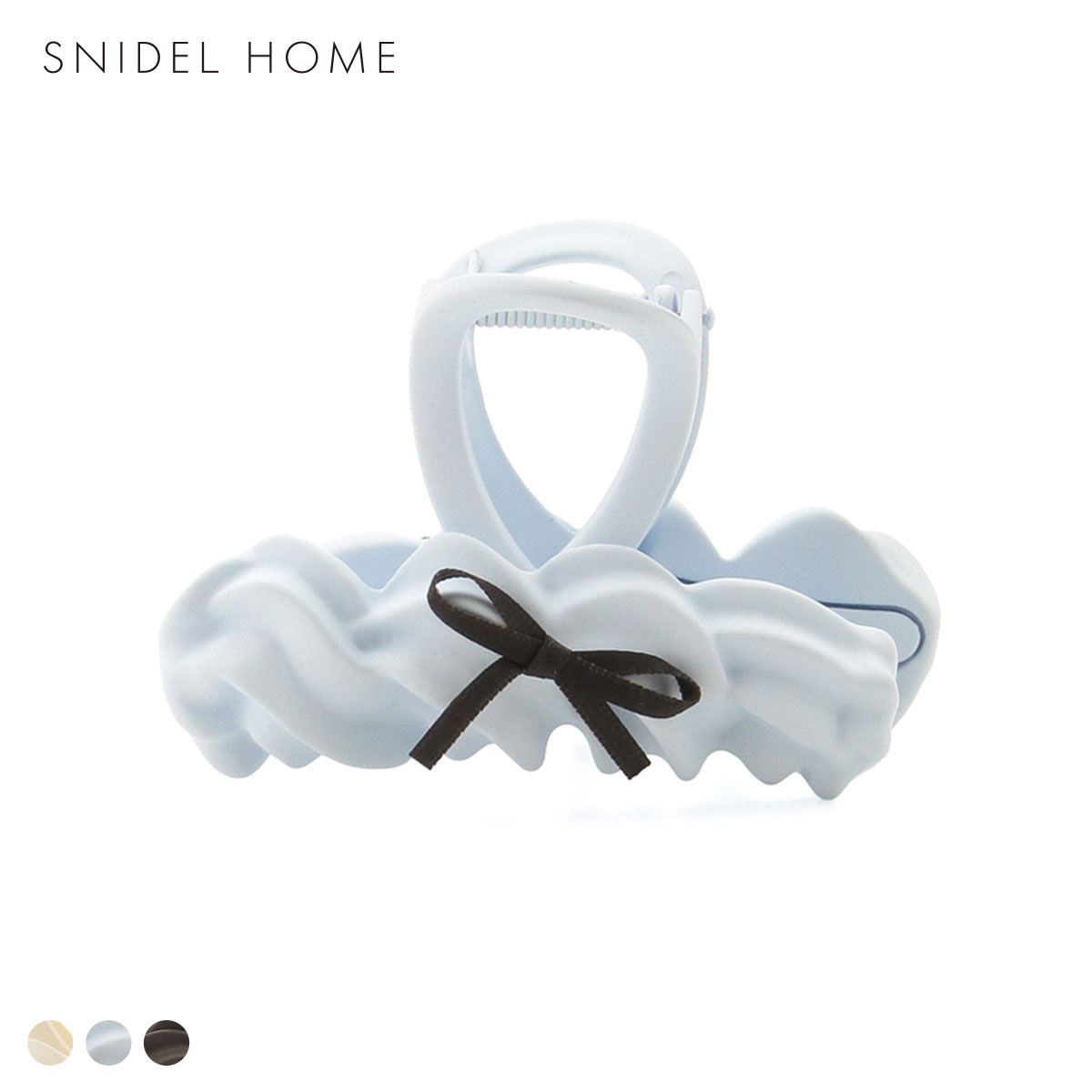 スナイデルホーム レディース ホイップリボンバンス SNIDEL HOME Valentine バレンタイン(LBU-薄ブルー-Free)