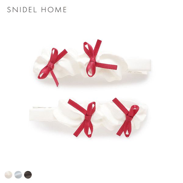 スナイデルホーム レディース ホイップリボンヘアピン SNIDEL HOME Valentine バレンタイン