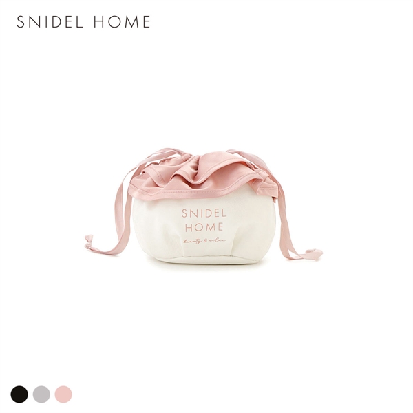 スナイデルホーム 保冷機能付き フリル巾着ポーチ SNIDEL HOME