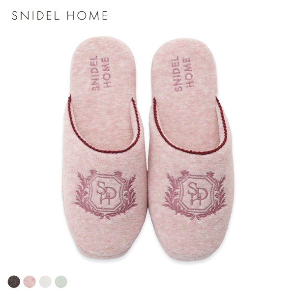 スナイデルホーム sorbet light エンブレムパイルルームシューズ SNIDEL HOME
