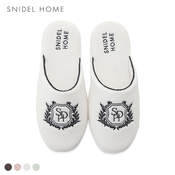 スナイデルホーム sorbet light エンブレムパイルルームシューズ SNIDEL HOME