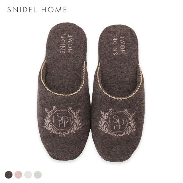 スナイデルホーム sorbet light エンブレムパイルルームシューズ SNIDEL HOME