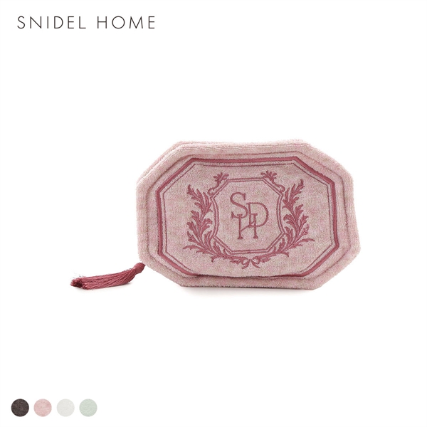 スナイデルホーム sorbet light エンブレムパイルポーチ SNIDEL HOME