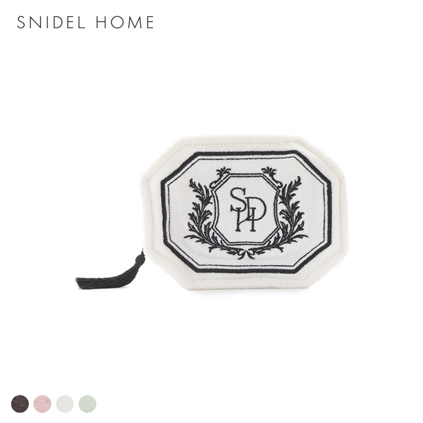 スナイデルホーム sorbet light エンブレムパイルポーチ SNIDEL HOME