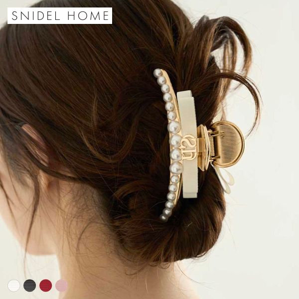 スナイデルホーム パールリボンバンス SNIDEL HOME