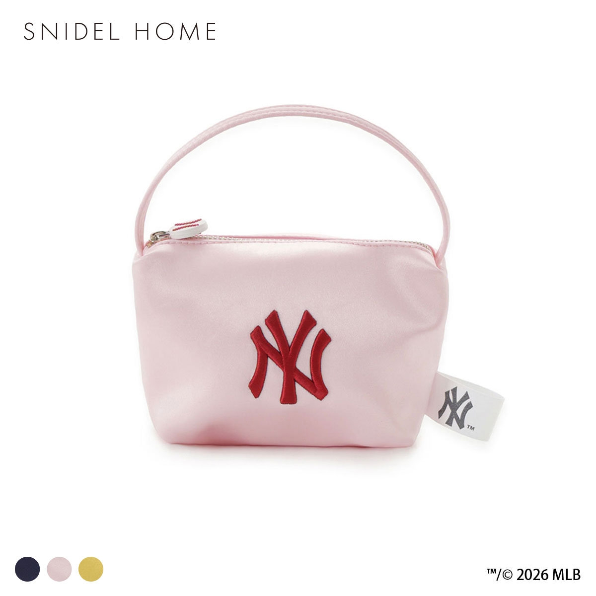 スナイデルホーム MLB ポーチバッグ SNIDEL HOME(PI-ピンク-Free)