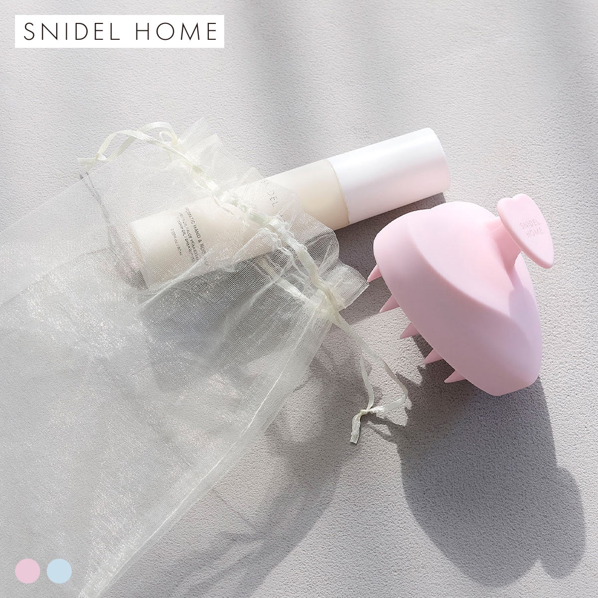 スナイデルホーム アロマティックハンドボディミルク＆スカルプブラシ SNIDEL HOME(PI-ピンク-Free)