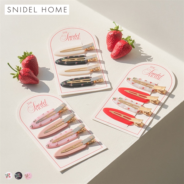 スナイデルホーム ストロベリープリントヘアピン SNIDEL HOME