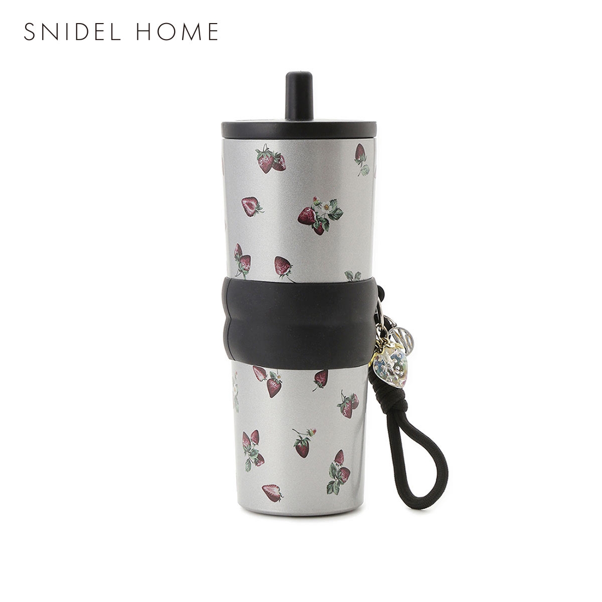 スナイデルホーム ストロベリータンブラー SNIDEL HOME(BK-ブラック-Free)