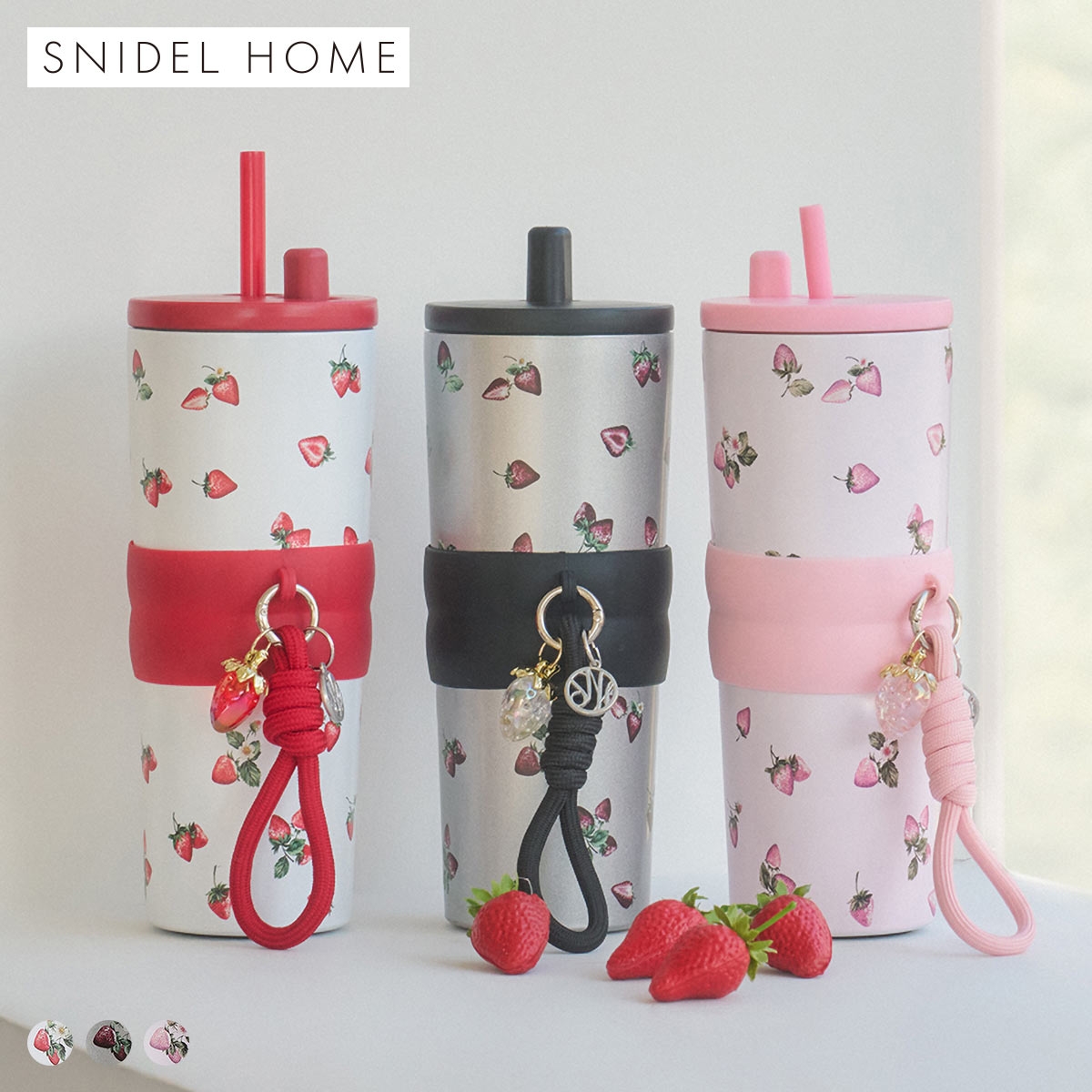 スナイデルホーム ストロベリータンブラー SNIDEL HOME