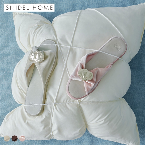 スナイデルホーム メタルポイントスリッパ パジャマ ルームウェア SNIDEL HOME