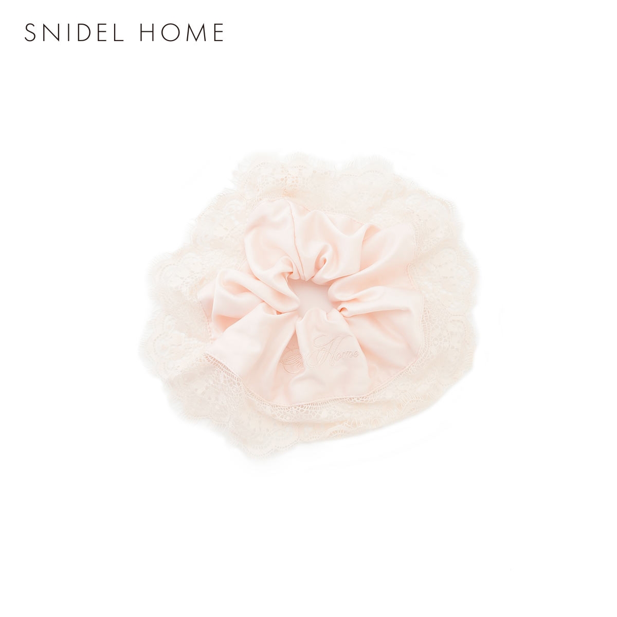 スナイデルホーム サテンレースシュシュ SNIDEL HOME(PI-ピンク-Free)