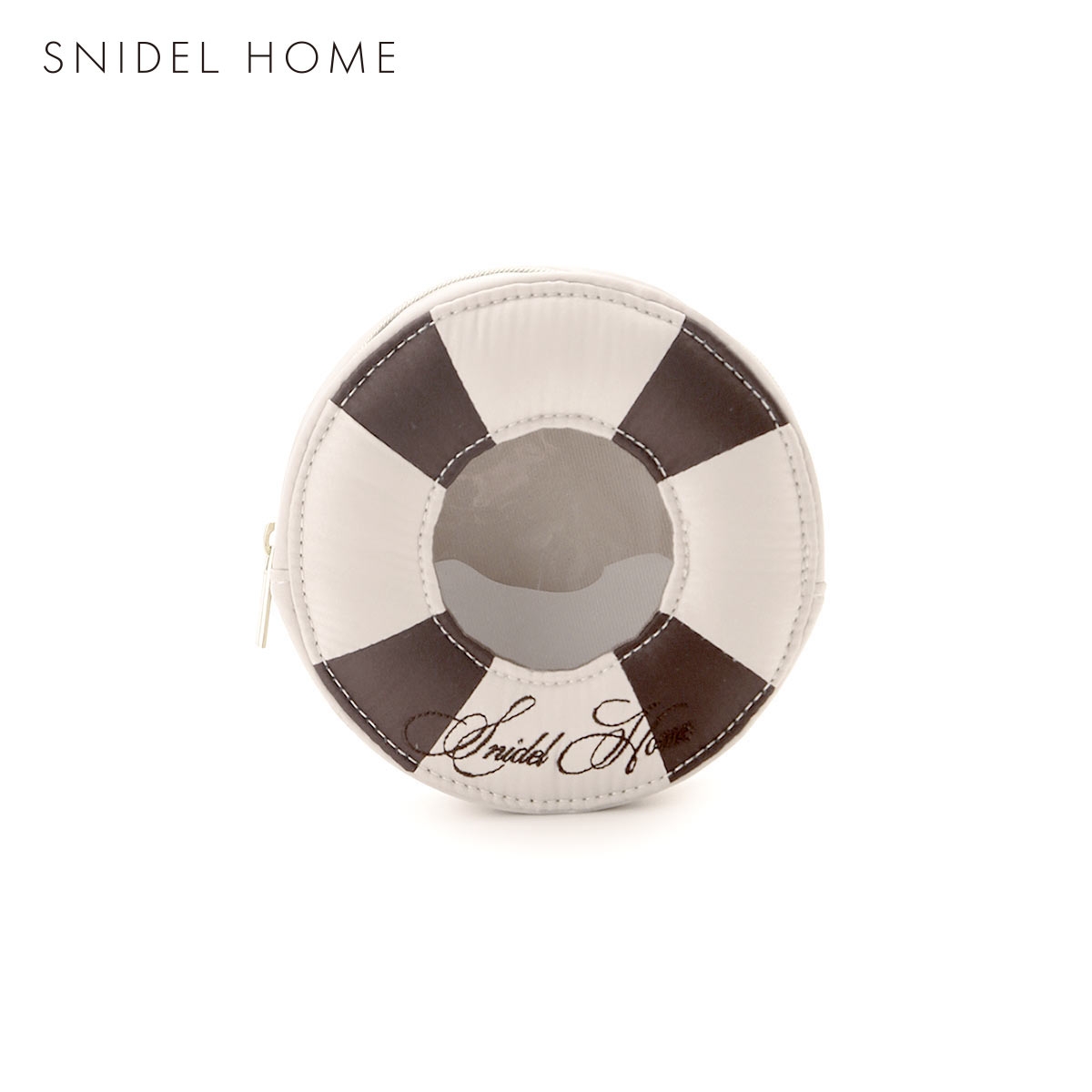 スナイデルホーム ウキワモチーフポーチ SNIDEL HOME(BR-ブラウン-Free)