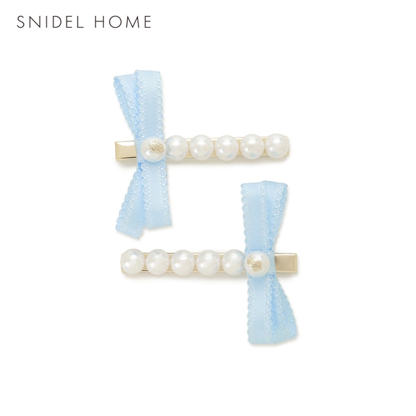 スナイデルホーム サテンリボンパールピン SNIDEL HOME