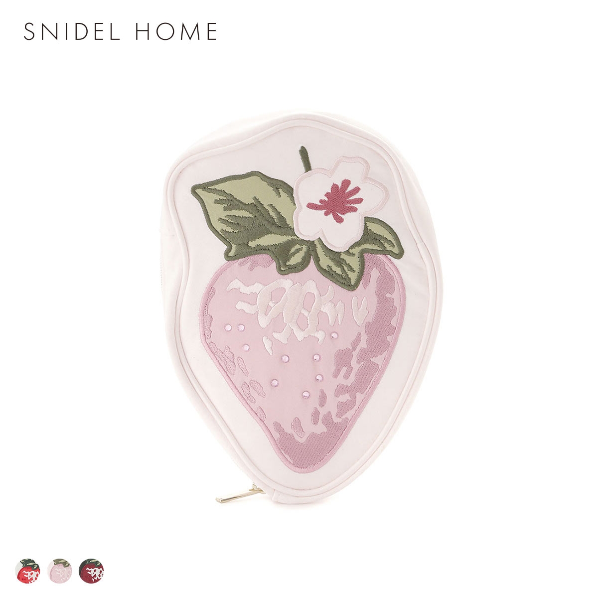 スナイデルホーム ストロベリーポーチ SNIDEL HOME(PI-ピンク-Free)