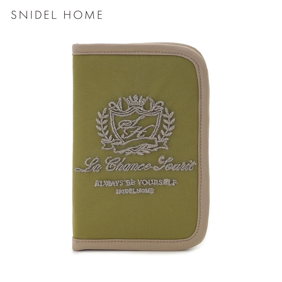 スナイデルホーム パスポートケース SNIDEL HOME(GR-グリーン-Free)