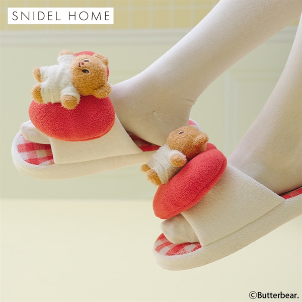 スナイデルホーム BUTTERBEAR ルームシューズ SNIDEL HOME バターベア