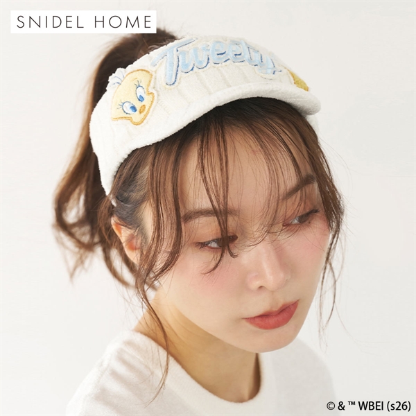 スナイデルホーム Tweety サンバイザーヘアバンド SNIDEL HOME