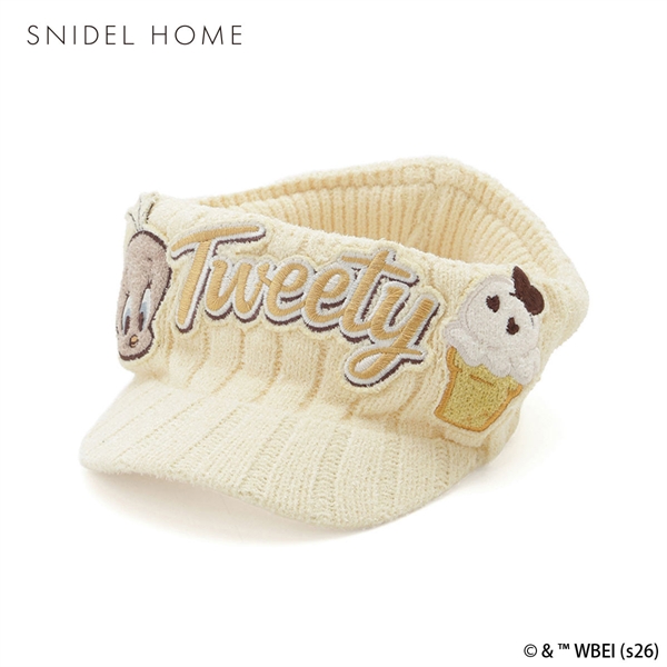 スナイデルホーム Tweety サンバイザーヘアバンド SNIDEL HOME