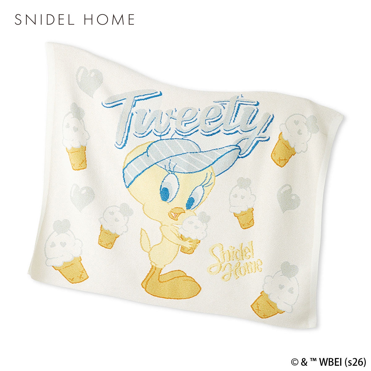 スナイデルホーム Tweety ブランケット SNIDEL HOME(IV-アイボリー-Free)