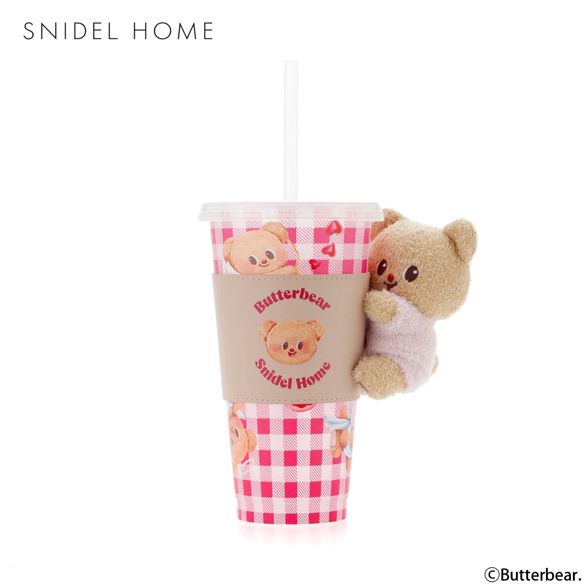 スナイデルホーム BUTTERBEAR タンブラー バターベア SNIDEL HOME(RE-レッド-Free)
