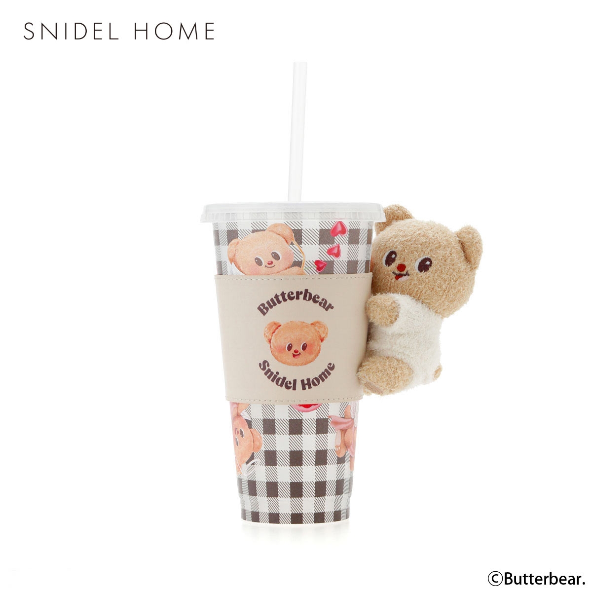 スナイデルホーム BUTTERBEAR タンブラー バターベア SNIDEL HOME(BR-ブラウン-Free)