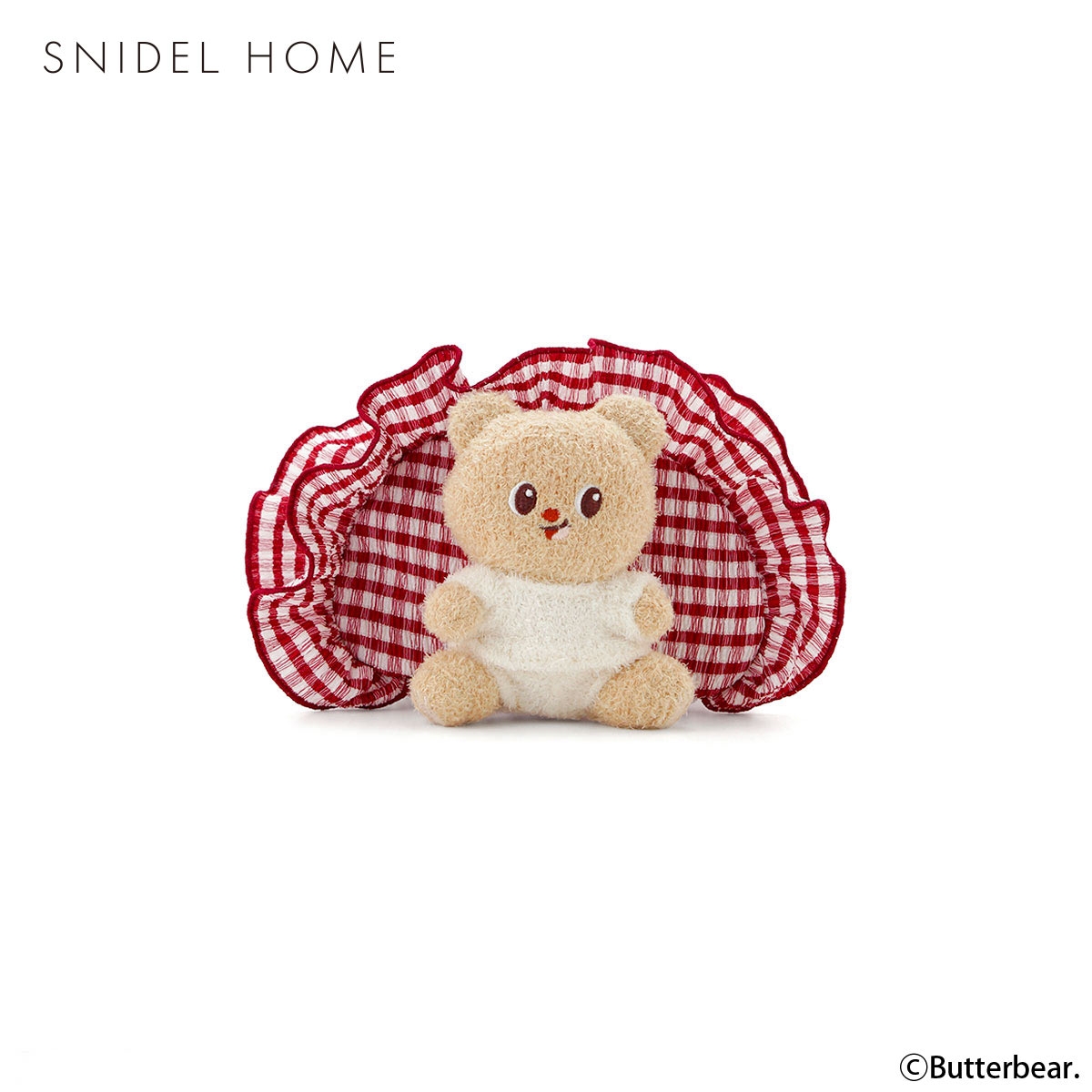 スナイデルホーム BUTTERBEAR ポーチ バターベア SNIDEL HOME(RE-レッド-Free)