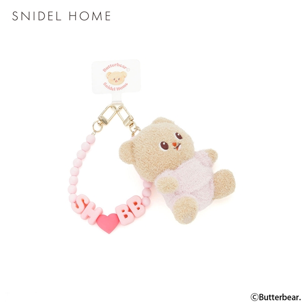 スナイデルホーム BUTTERBEAR スマホストラップ バターベア SNIDEL HOME
