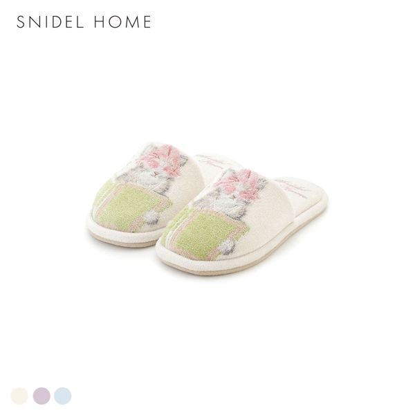 スナイデルホーム セレブバスキャットニットルームシューズ SNIDEL HOME