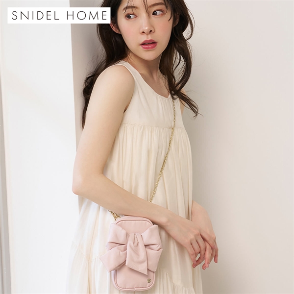 スナイデルホーム デザインリボンマルチポーチ SNIDEL HOME