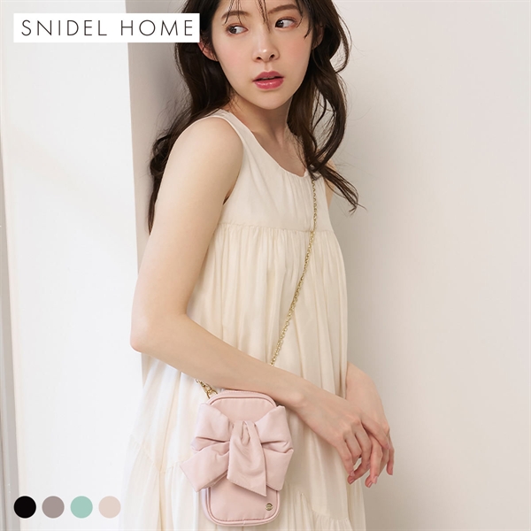 スナイデルホーム デザインリボンマルチポーチ SNIDEL HOME
