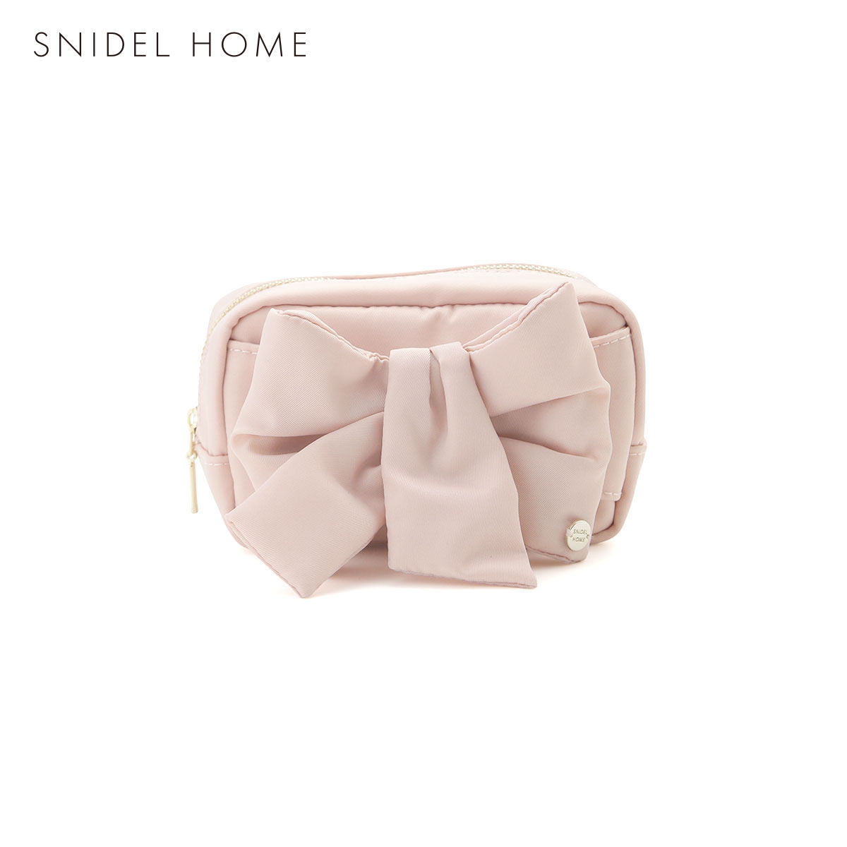 スナイデルホーム デザインリボンポーチ SNIDEL HOME(PI-ピンク-Free)