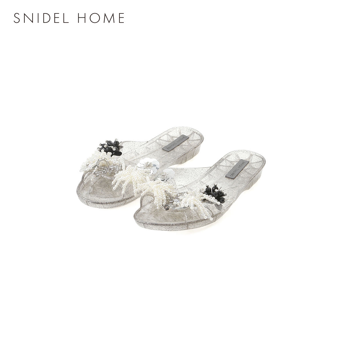スナイデルホーム ゼリールームシューズ SNIDEL HOME(BK-ブラック-Free)