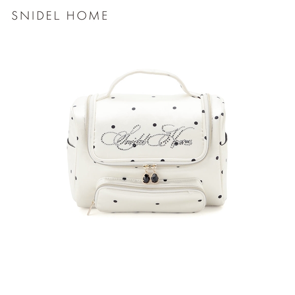 スナイデルホーム ビジューロゴトラベルポーチ SNIDEL HOME