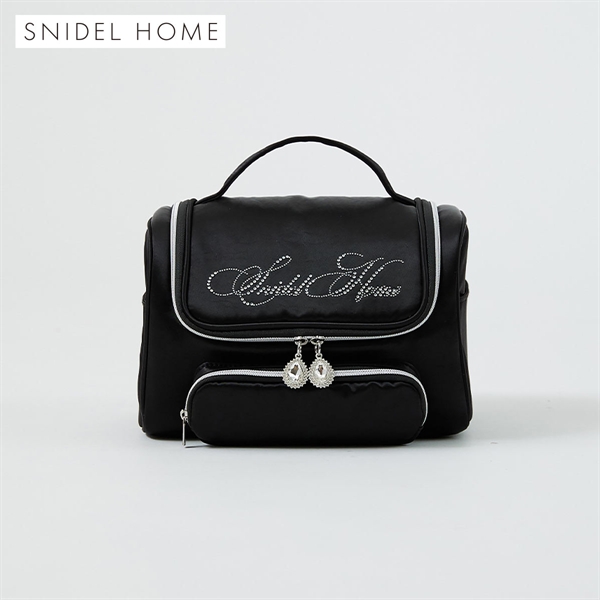 スナイデルホーム ビジューロゴトラベルポーチ SNIDEL HOME