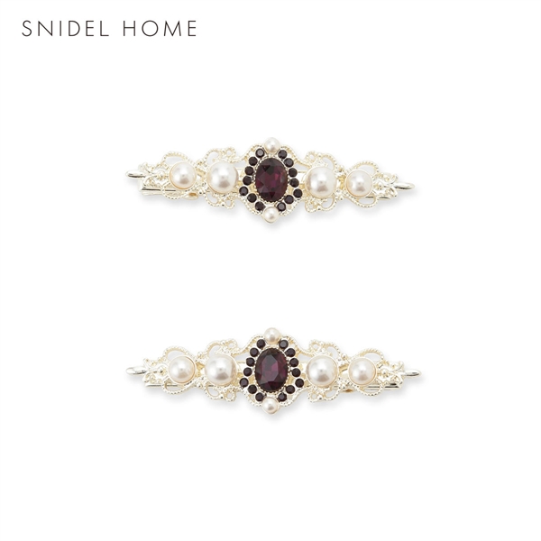 スナイデルホーム ビジューヘアクリップ SNIDEL HOME