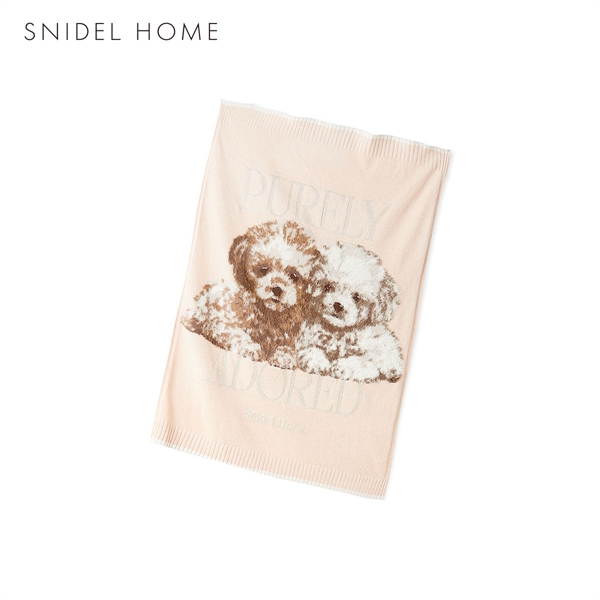 スナイデルホーム DOGラメジャガードブランケット SNIDEL HOME