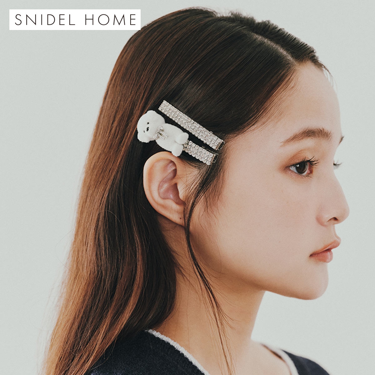 スナイデルホーム DOGビジューヘアピンセット SNIDEL HOME(A-Free)