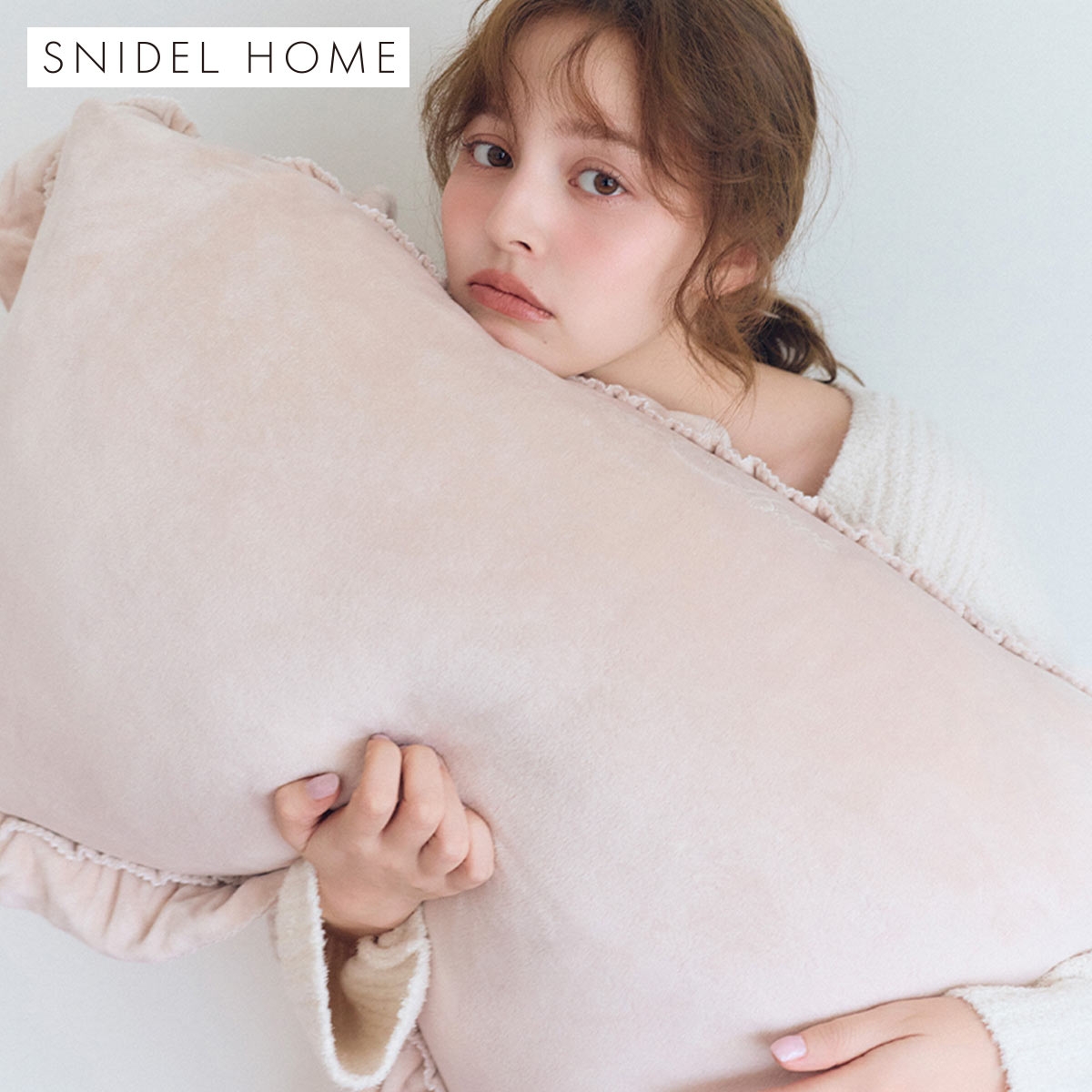 スナイデルホーム イフミック(R) ピローカバー SNIDEL HOME IFMC.(PI-ピンク-Free)