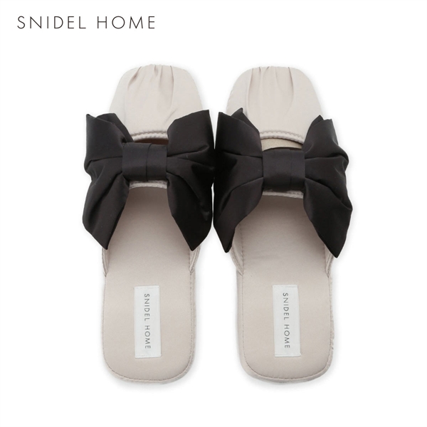 スナイデルホーム リボンスリッパ パジャマ ルームウェア SNIDEL HOME