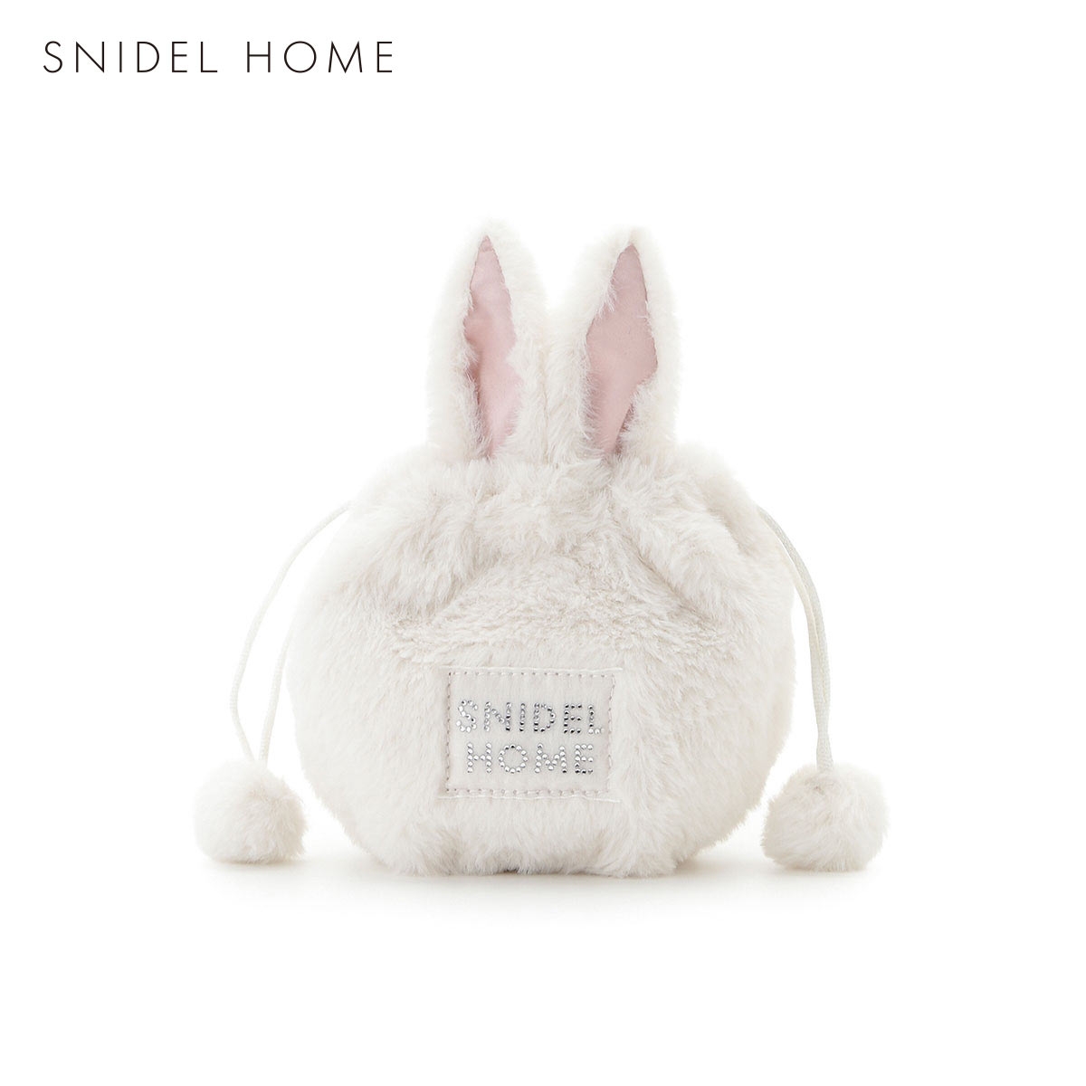 スナイデルホーム Halloween ドロストウサギポーチ SNIDEL HOME ハロウィン(WH-ホワイト-Free)