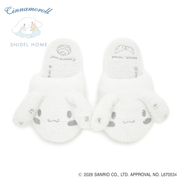スナイデルホーム Cinnamoroll スリッパ ルームシューズ パジャマ ルームウェア シナモロール サンリオ SANRIO SNIDEL HOME