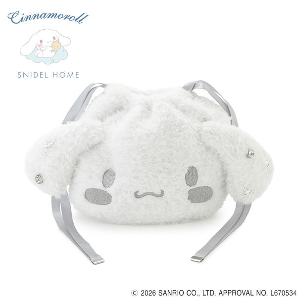 スナイデルホーム Cinnamoroll 巾着ニットポーチ シナモロール サンリオ SANRIO SNIDEL HOME